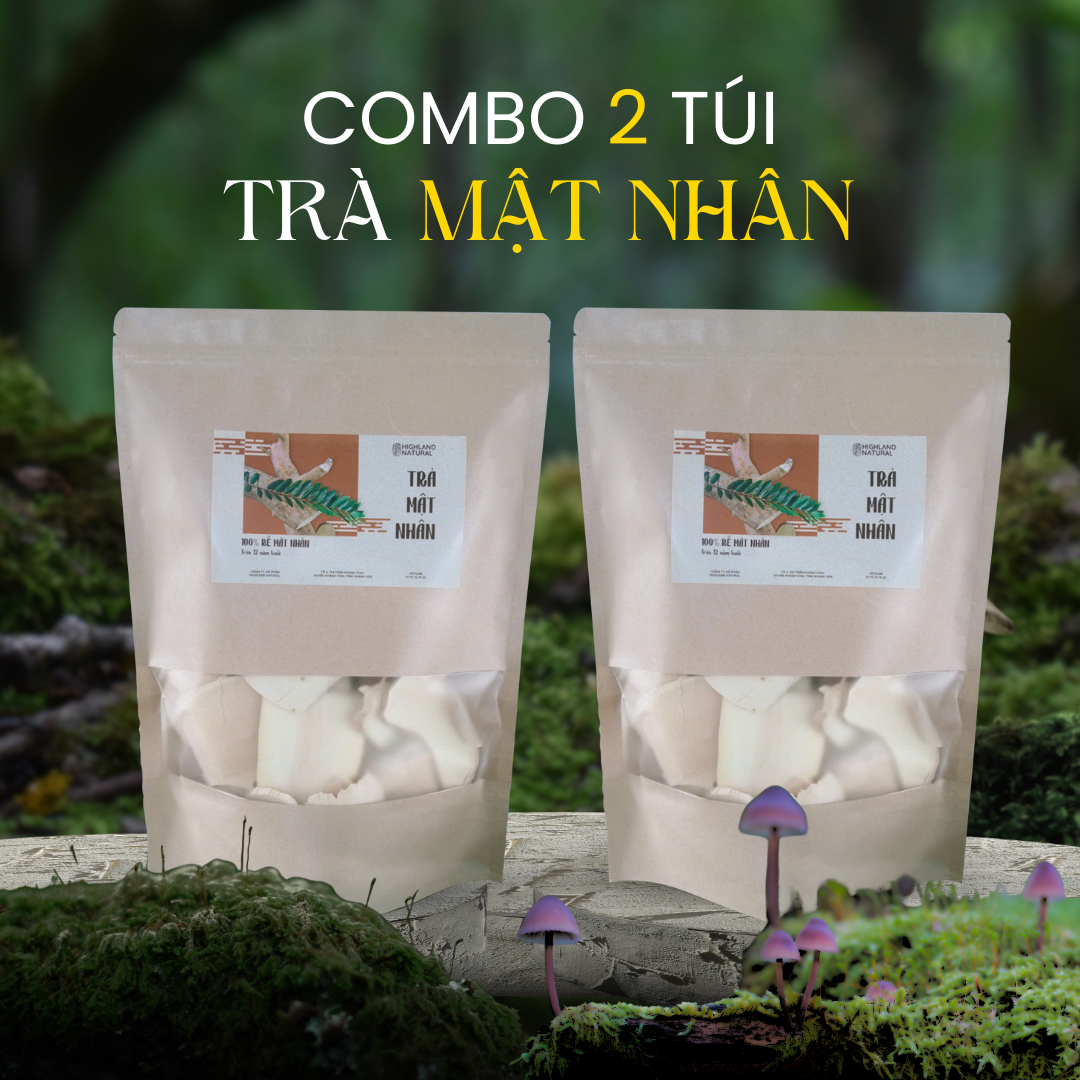 [COMBO 2 TÚI] Trà mật nhân 200G